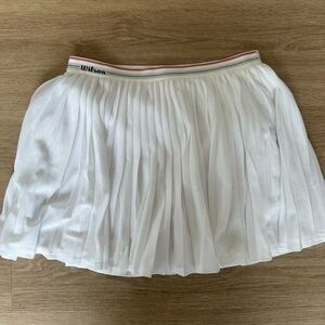 White Wilson LIMITLESS MINI SKIRT in Size L Large